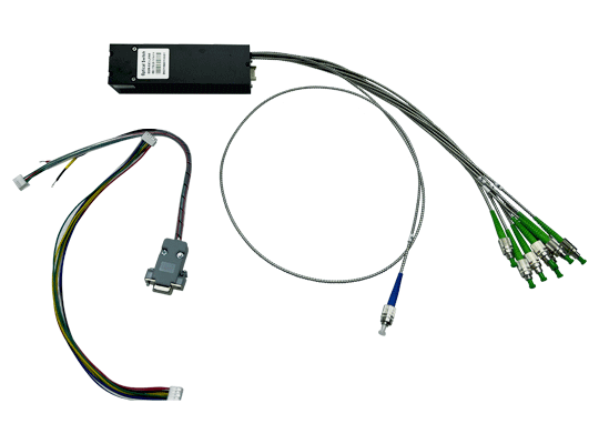 8&times;1 Photonic Crystal Mechanical Optical Switch (OSW-8X1-LMA5) - Guangxi Coreray Optical Communication