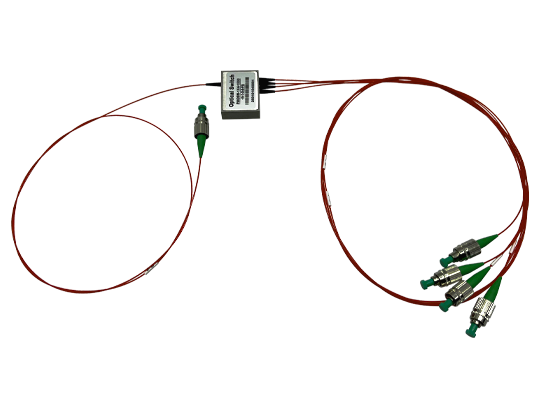 1x4 Polarization Maintaining Optical Switch | PM 1550nm | Non-Latching | Coreray - Guangxi Coreray Optical Communication
