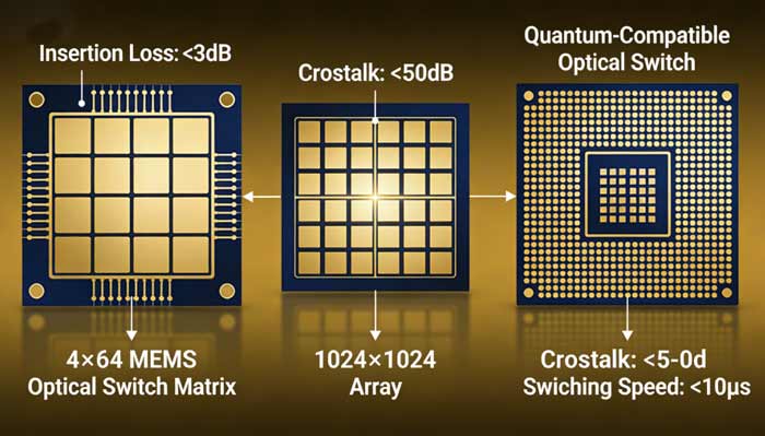 optical switches Huawei 5G fronthaul 1024x1024 MEMS-Guangxi Coreray Optical Communication