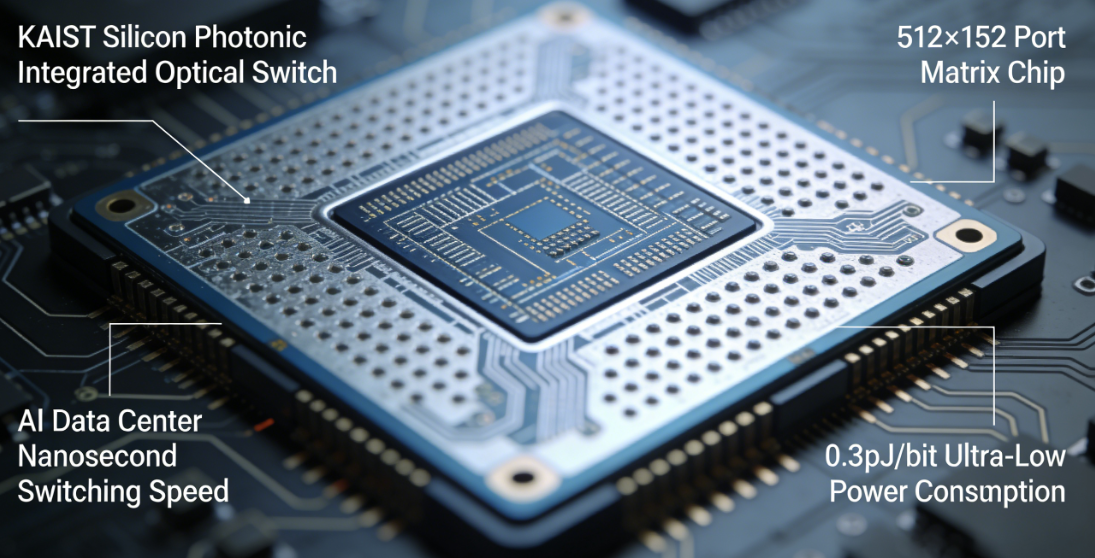 optical switches KAIST silicon photonics AI data center-Guangxi Coreray Optical Communication optical switches KAIST silicon photonics AI data center-Guangxi Coreray Optical Communication