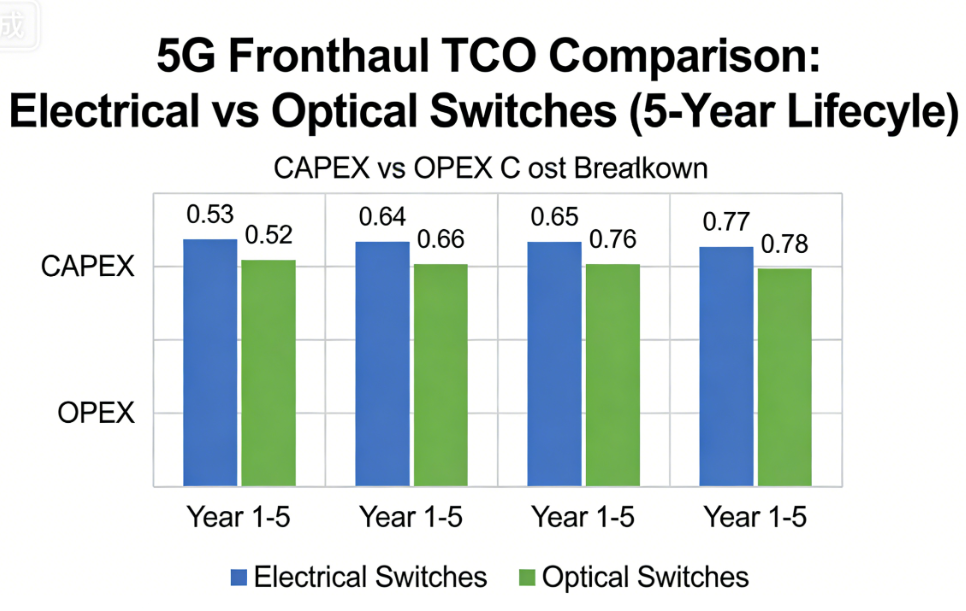 ptical switches 5G fronthaul TCO CAPEX OPEX-Guangxi CorerayOptical Communication